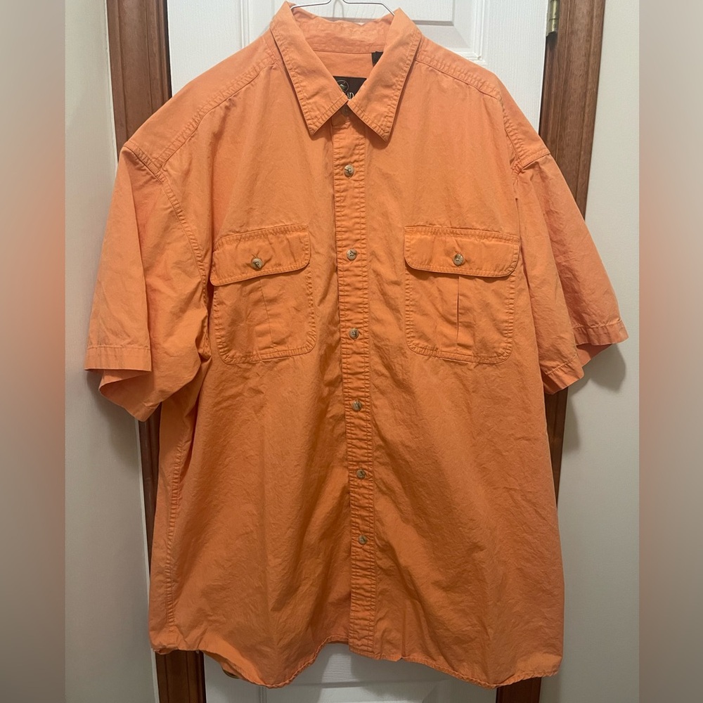 Red Head mens casual button down shirt Size XL